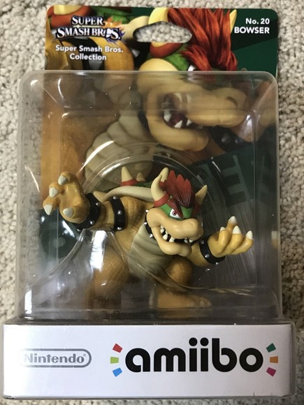 Amiibo Super Smash Bros. No. 20 BowserEU Version